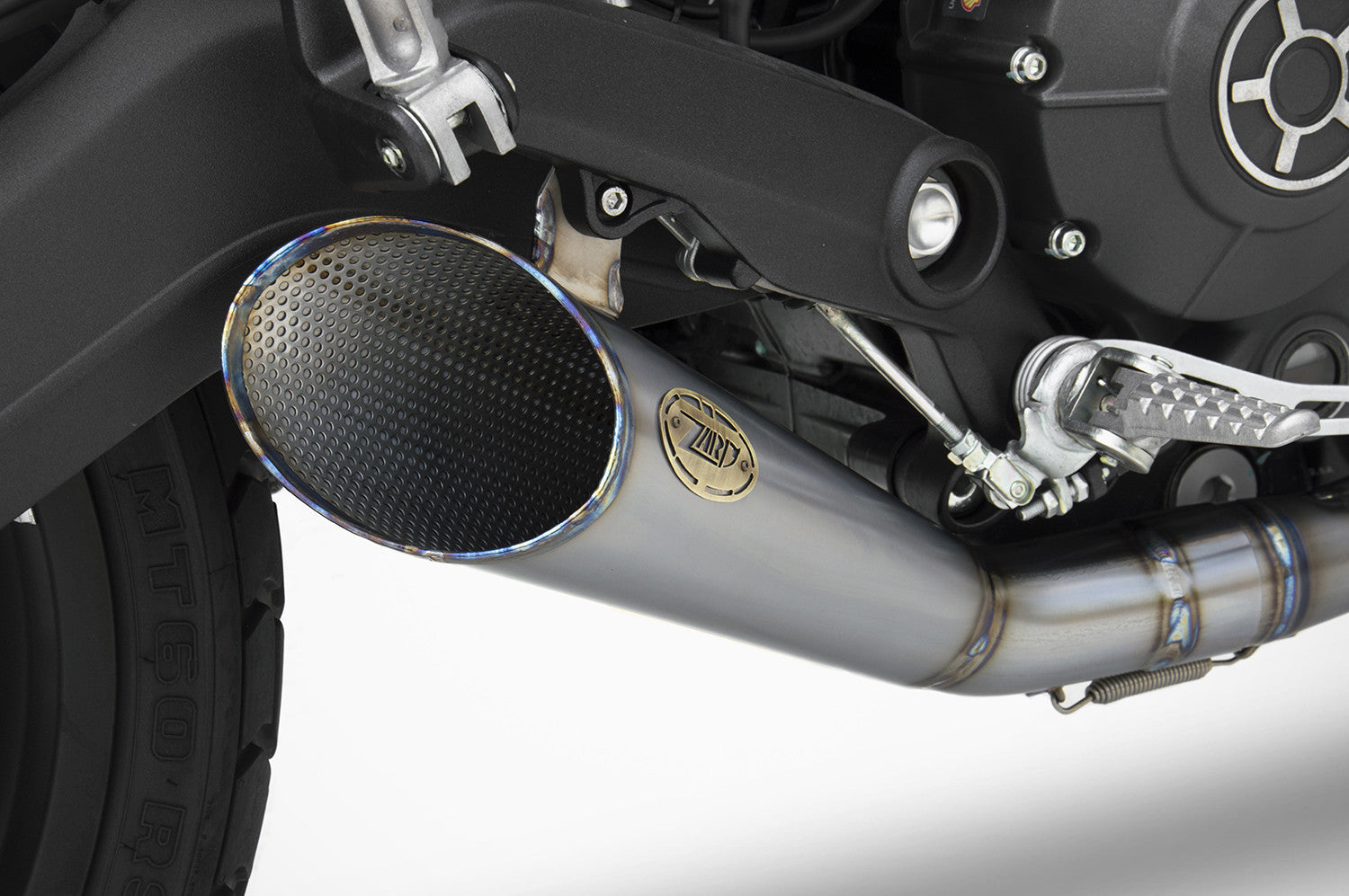 ZARD Exhaust "Conical" Full Kit Ducati Scrambler 800 2017-2020 - Adventure Parts