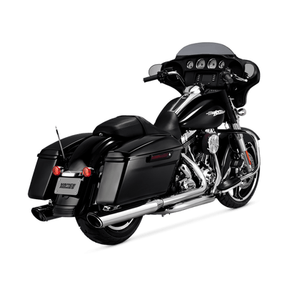 Vance & Hines Slip-On Twin Slash Round Chrome 1995-2016
