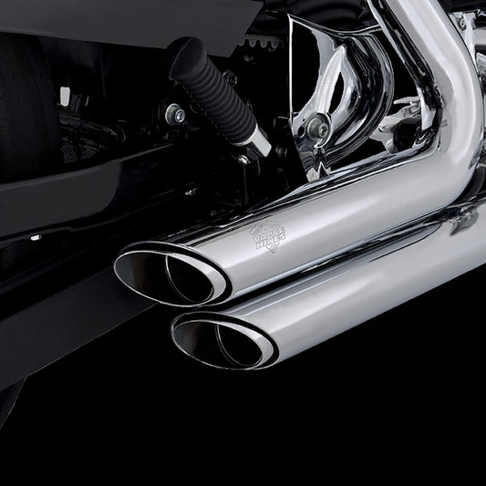 Vance & Hines Slip-On Shortshots Staggered Chrome 2014-2022