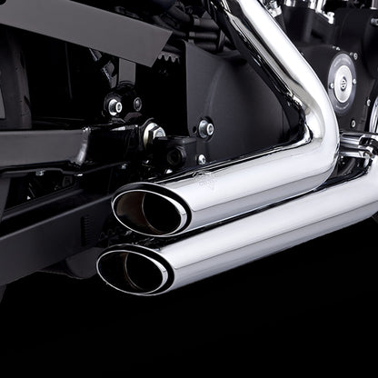 Vance & Hines Slip-On Shortshots Staggered Chrome 2018-2023