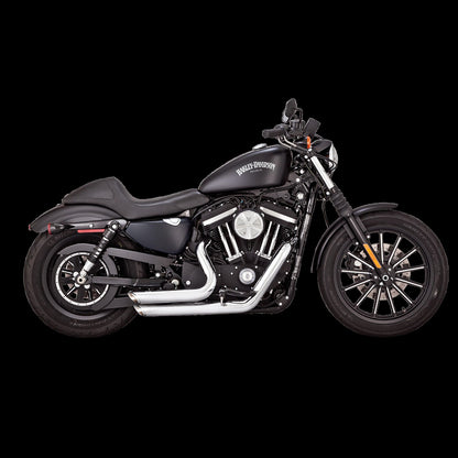 Vance & Hines Slip-On Shortshots Staggered Chrome 2018-2023