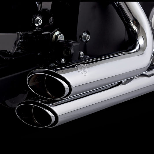 Vance & Hines Slip-On Shortshots Staggered Chrome 2018-2023