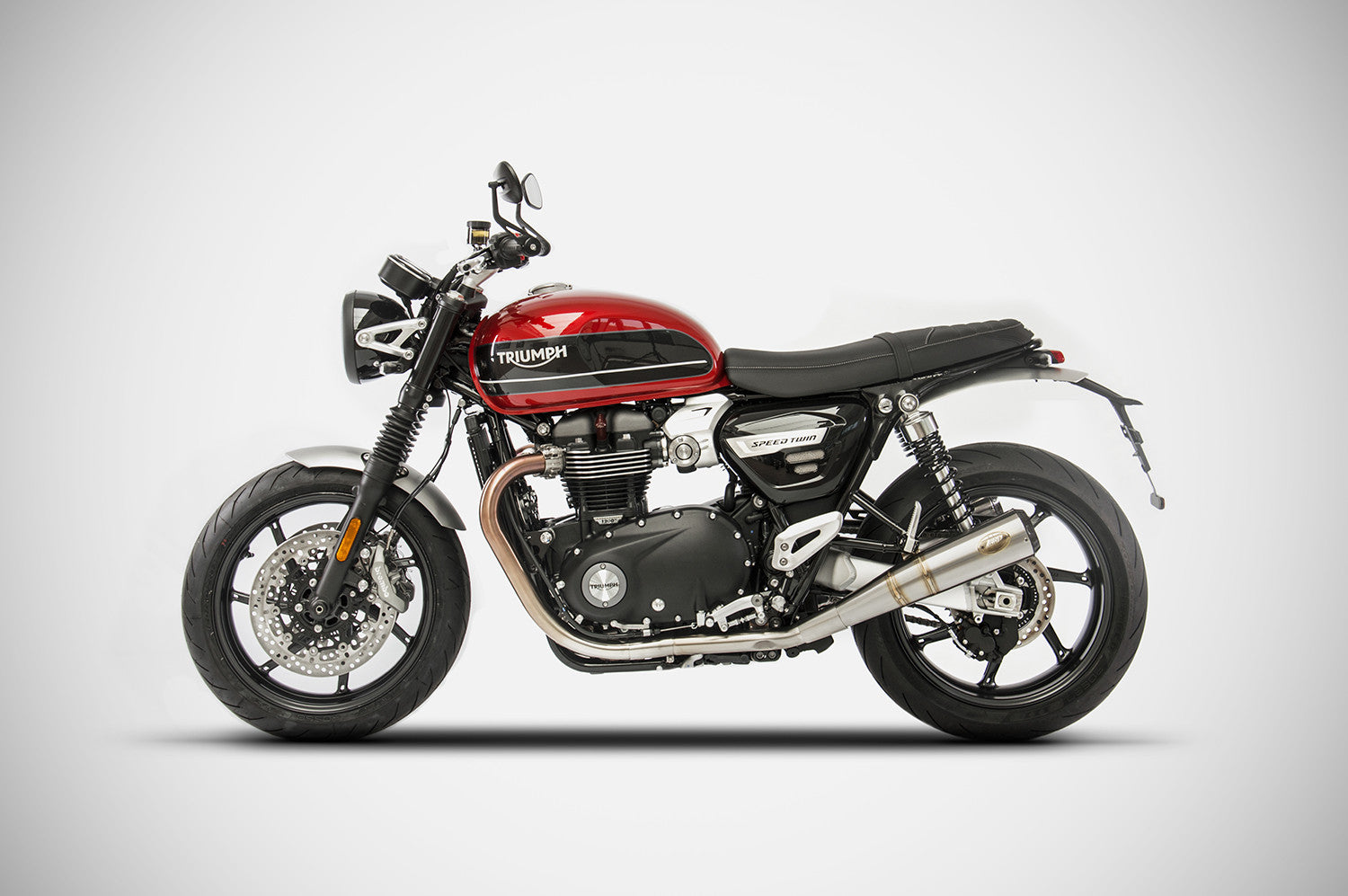 ZARD Exhaust Slip-On "Conical" Triumph Speed Twin 1200 2019-2020 - Adventure Parts