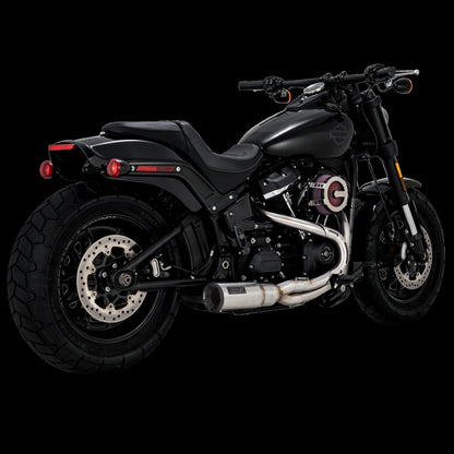 Vance & Hines Slip-On Stainless 2-Into-1 Hi-Output Brushed