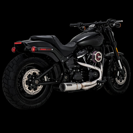 Vance & Hines Slip-On Stainless 2-Into-1 Hi-Output Brushed
