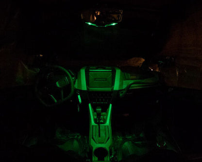 Seizmik Mirror Halo-RA LED Rearview with Cast Aluminum Bezel – Polaris RZR Pro XP - Adventure Parts
