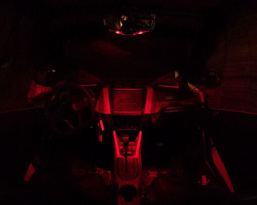 Seizmik Mirror Halo-RA LED Rearview with Cast Aluminum Bezel – Polaris RZR Pro XP - Adventure Parts