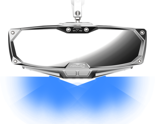 Seizmik Mirror Halo-RA LED Rearview with Cast Aluminum Bezel – Polaris RZR Pro XP - Adventure Parts