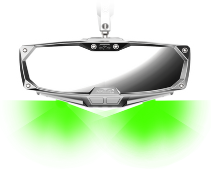 Seizmik Mirror Halo-RA LED Rearview with Cast Aluminum Bezel – Polaris RZR Pro XP - Adventure Parts