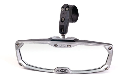 Seizmik Mirror Halo-RA CAST Rearview with Cast Aluminum Bezel – 2? and 1.875? Round Tube ROPS