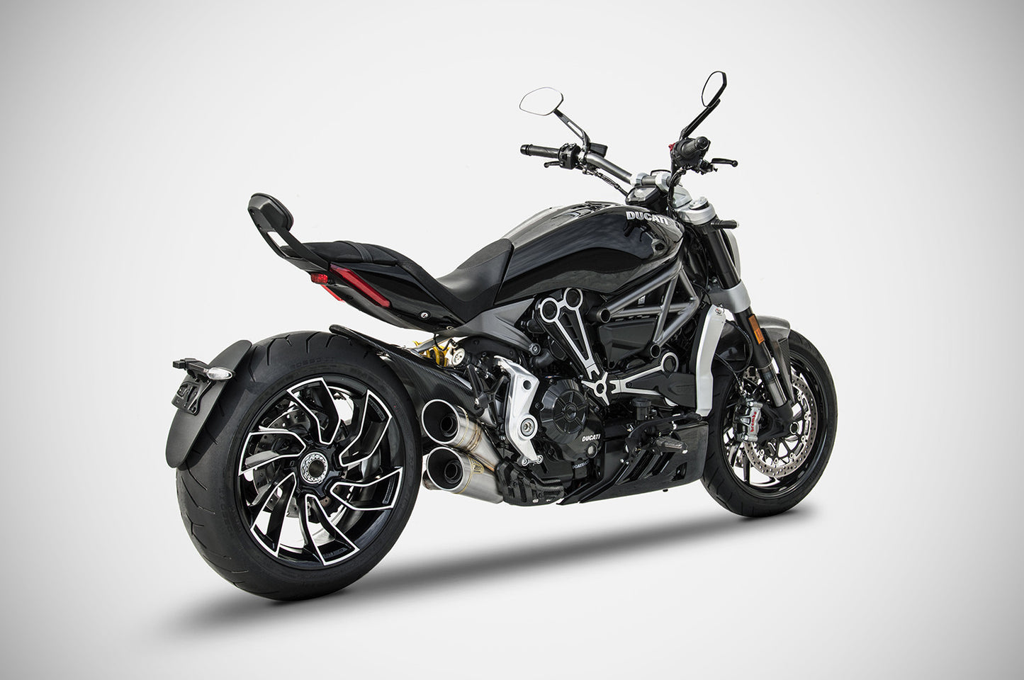 ZARD Carbon Back Plate Holder Fender Ducati Xdiavel 2016-2020