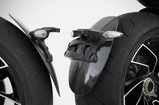 ZARD Carbon Back Plate Holder Fender Ducati Xdiavel 2016-2020