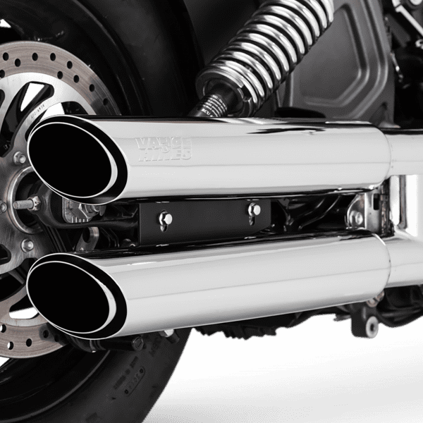 Vance & Hines Slip-On Twin Slash 3″ Chrome - Adventure Parts