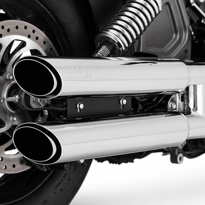 Vance & Hines Slip-On Twin Slash 3″ Chrome - Adventure Parts