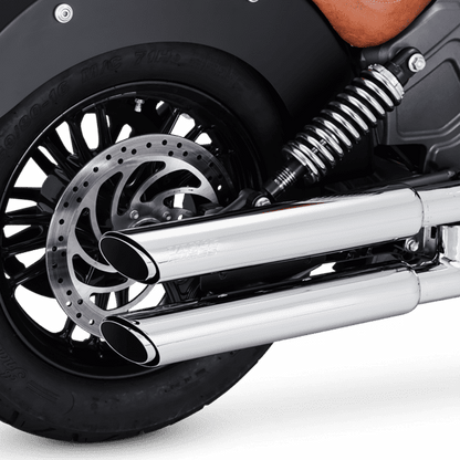 Vance & Hines Slip-On Twin Slash 3″ Chrome - Adventure Parts