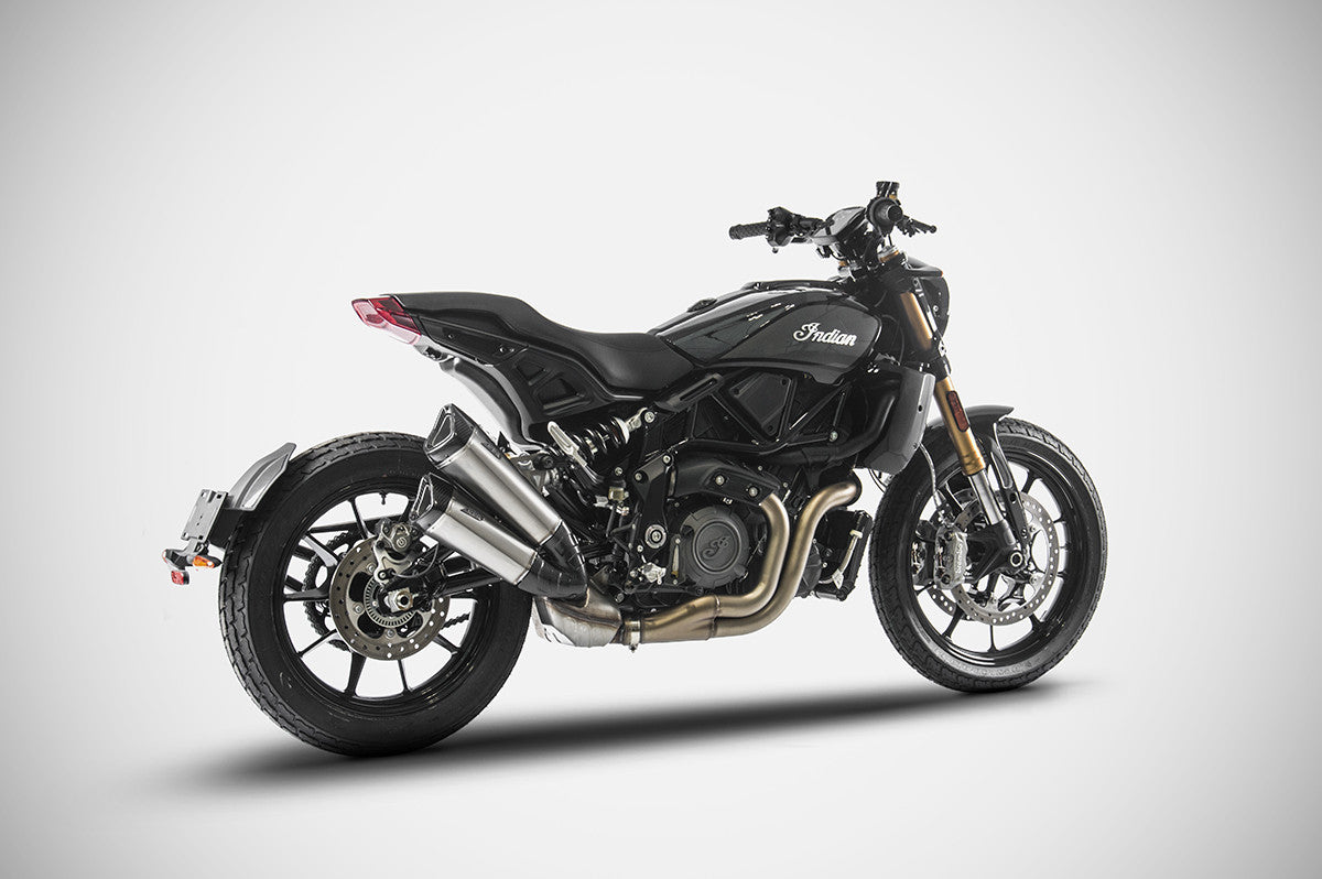 ZARD Exhaust Slip-Ons Indian Ftr 1200 2018-2020 - Adventure Parts