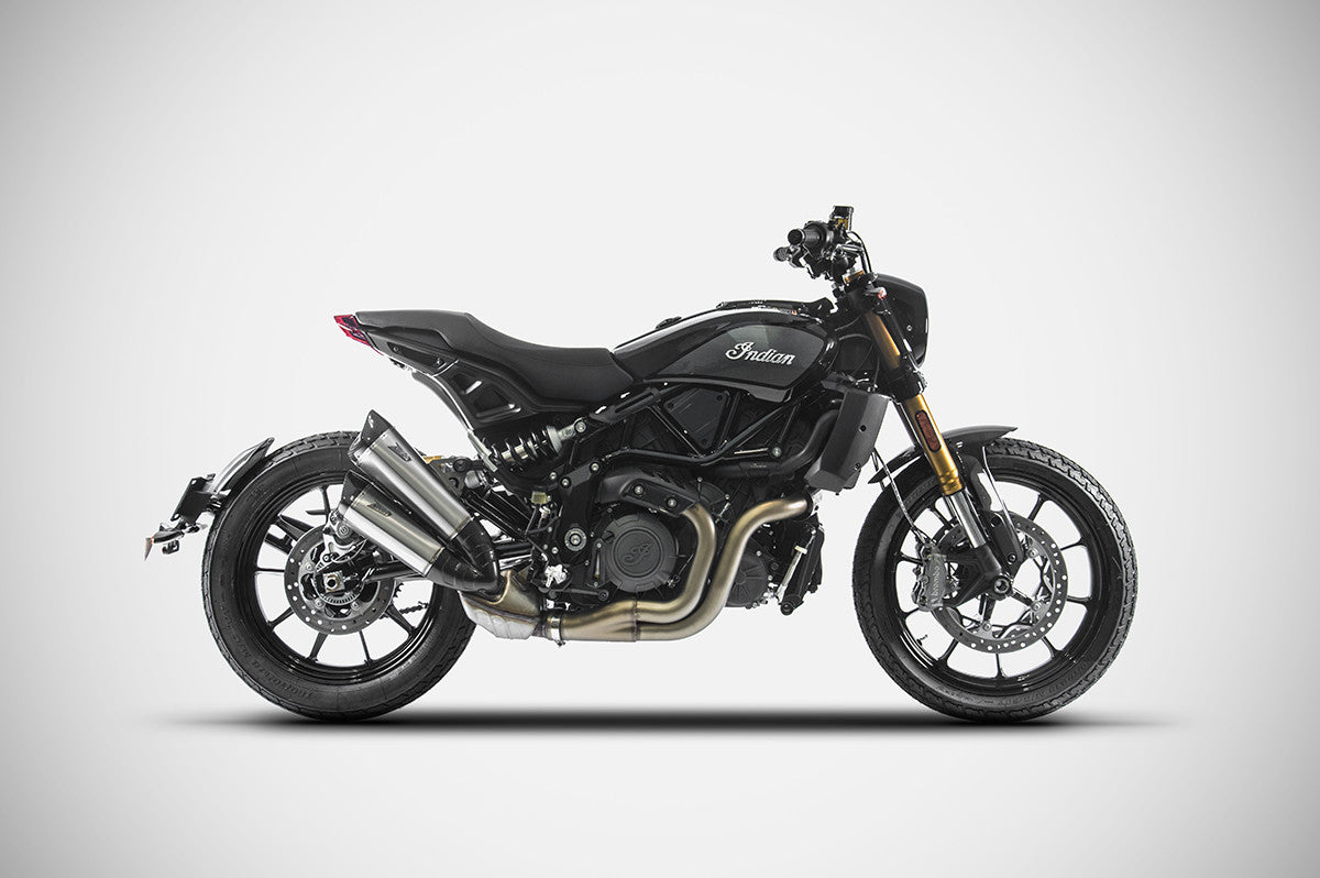 ZARD Exhaust Slip-Ons Indian Ftr 1200 2018-2020 - Adventure Parts