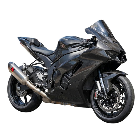 Hotbodies Racing Race Bodywork Carbon Fiber 200g Kawasaki ZX10R/RR 2021-2025 - Adventure Parts