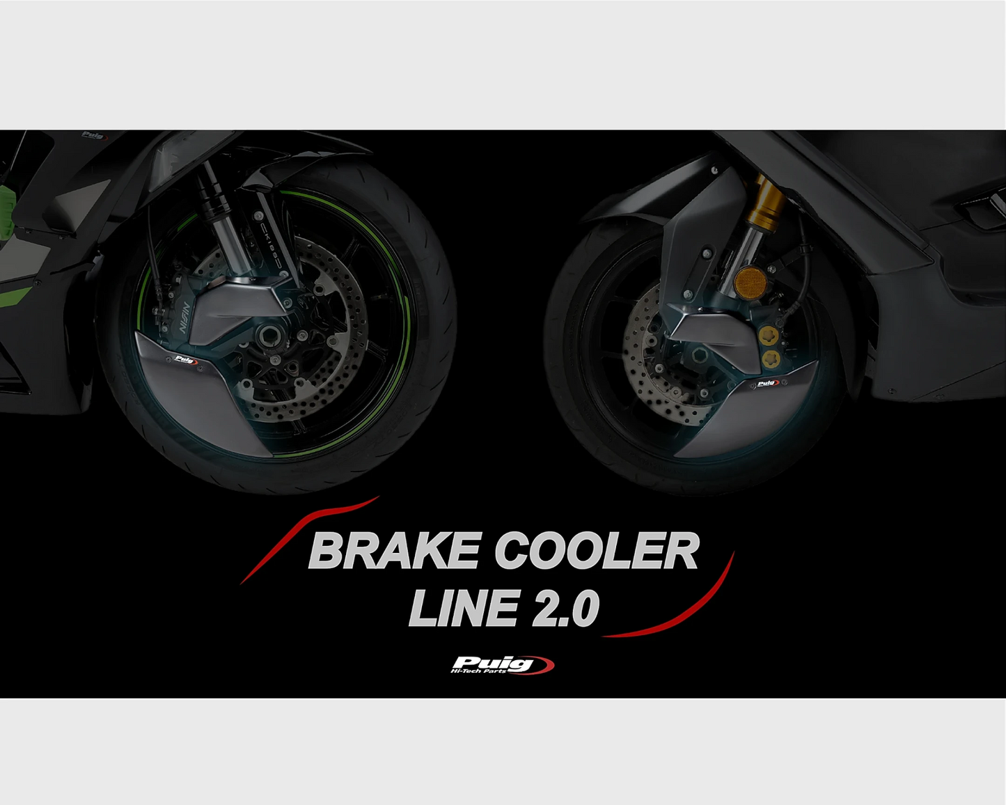 Puig Brake Cooler YAMAHA T-MAX 560 2022-2026 - Adventure Parts