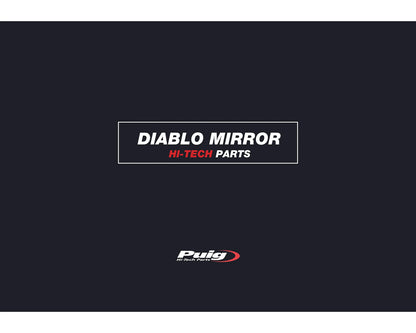 Puig Rearview Right Mirror Diablo Universal - Adventure Parts
