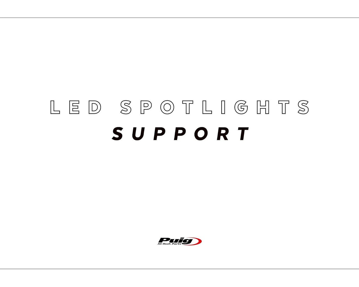Puig Beam Auxiliary Lights Universal - Adventure Parts