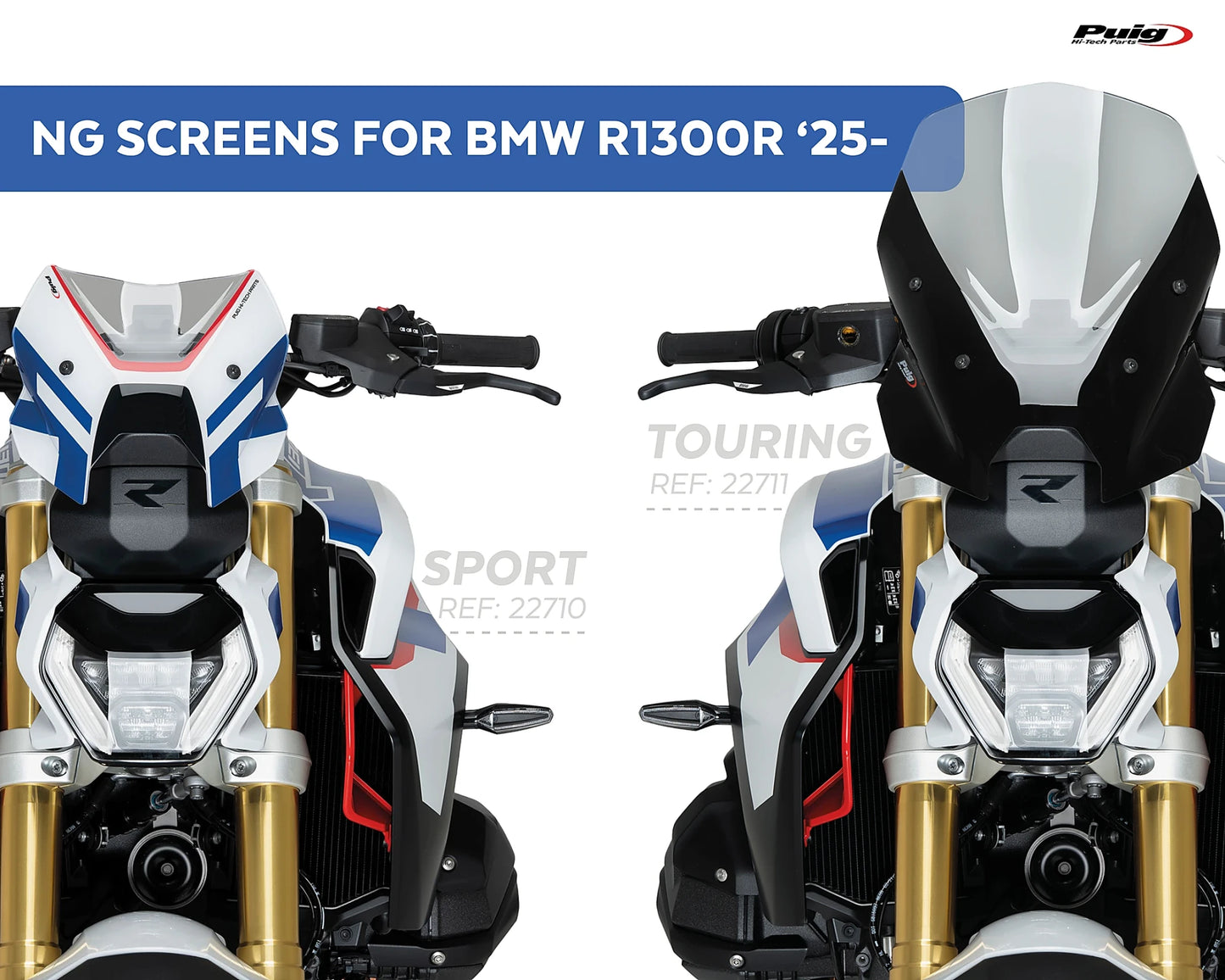 Puig New Generation Sport BMW R1300R 2025-2026