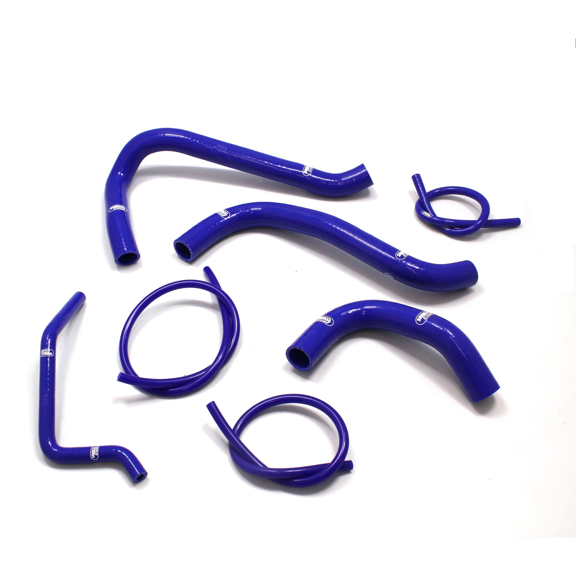 Samco Radiator Hose 7 Piece Kit Honda CBR 1100 XX BLACKBIRD SC35 (Carburettor Model) 1996-1998 - Adventure Parts
