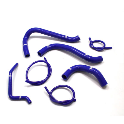Samco Radiator Hose 7 Piece Kit Honda CBR 1100 XX BLACKBIRD SC35 (Carburettor Model) 1996-1998 - Adventure Parts