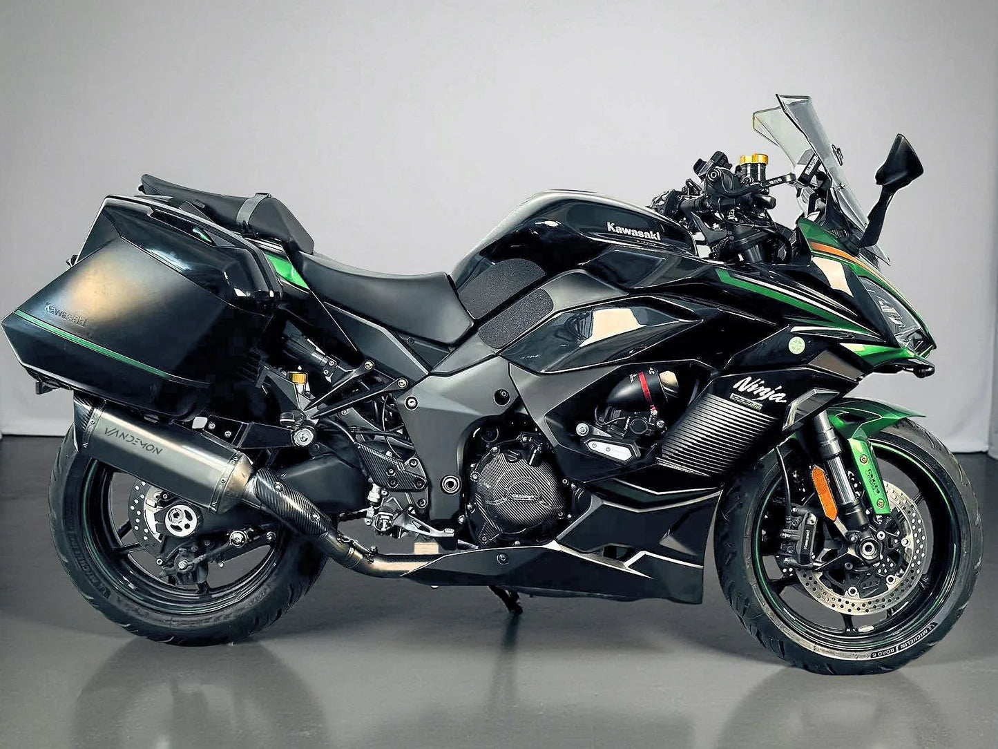 Vandemon Titanium Exhaust System Kawasaki Z1000SX & Ninja 1000SX 2011-2024