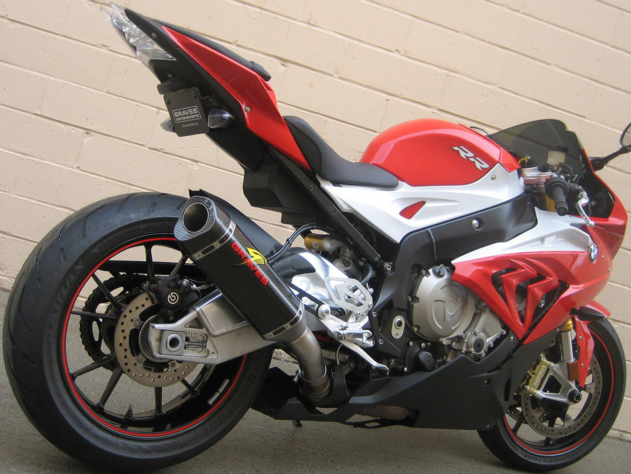 Graves Motorsports Carbon Cat Back Slip-On BMW S1000RR 2015-2016