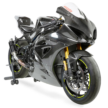 Hotbodies Racing Race Bodywork Primer Gray Suzuki SV650 2017-2025 - Adventure Parts