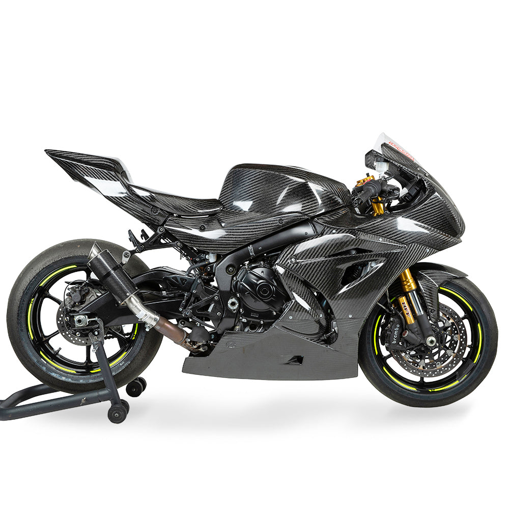 Hotbodies Racing Race Bodywork Primer Gray Suzuki SV650 2017-2025 - Adventure Parts