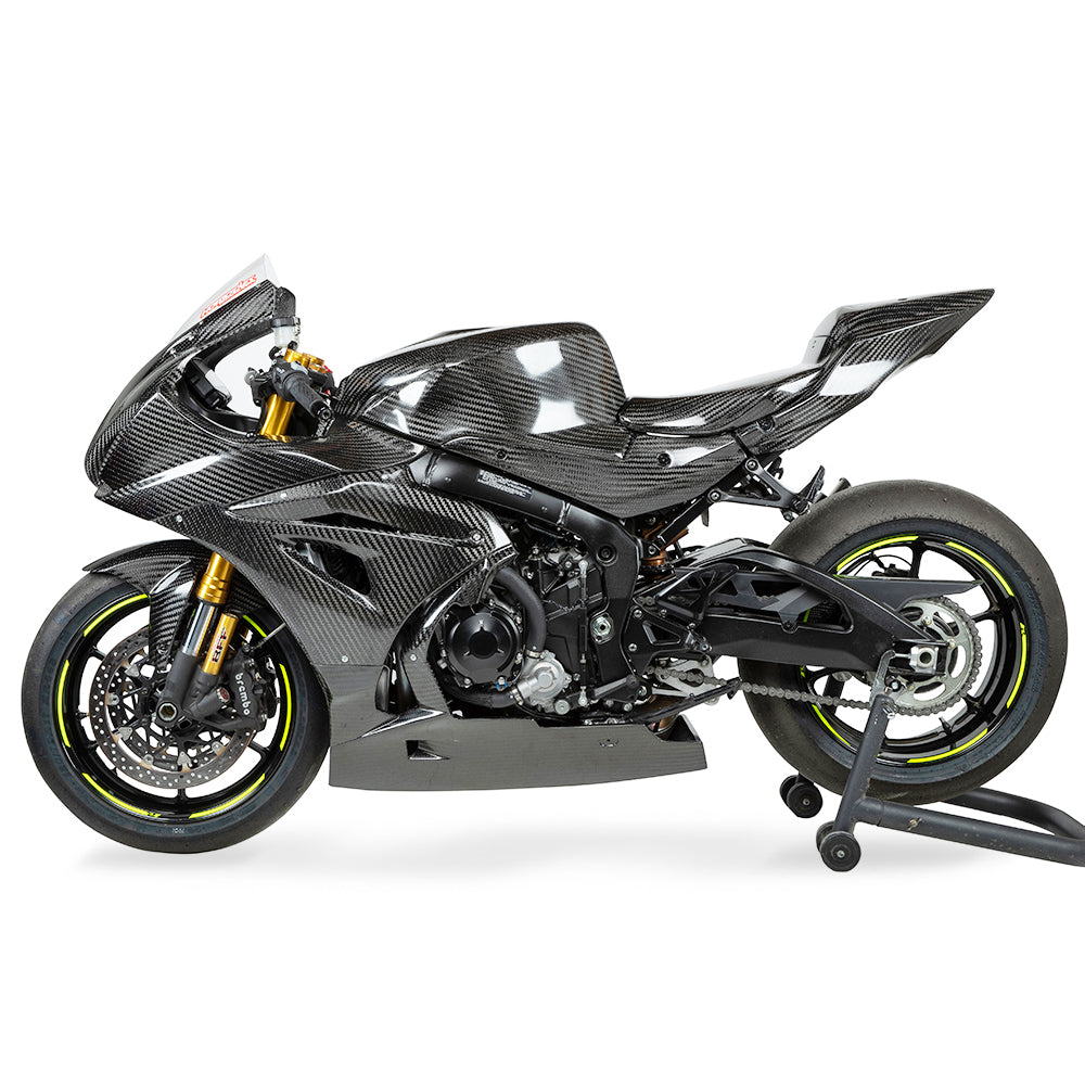 Hotbodies Racing Race Bodywork Primer Gray Suzuki SV650 2017-2025 - Adventure Parts
