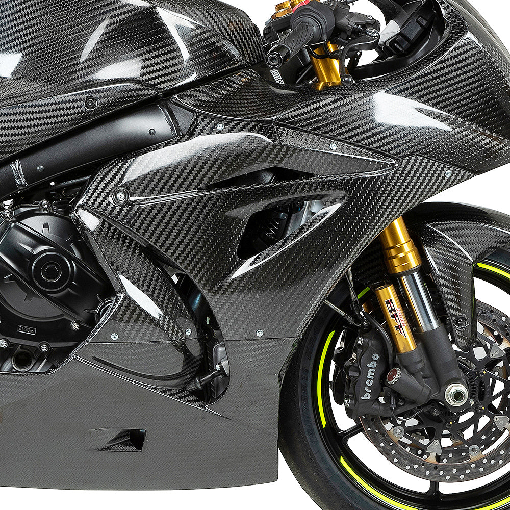 Hotbodies Racing Race Bodywork Primer Gray Suzuki SV650 2017-2025 - Adventure Parts