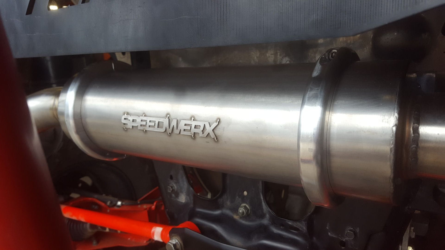 Speedwerx Exhaust L2 Series Stainless Steel Bolt-On Polaris RZR PRO XP/PRO XP 4 2020-2025