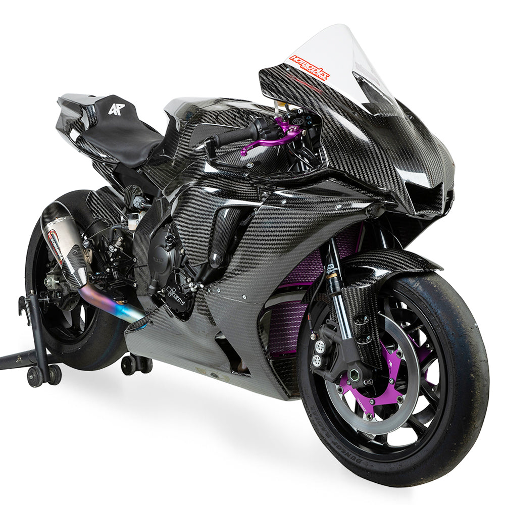 Hotbodies Racing Carbon Fiber 400g Race Bodywork Yamaha YZF-R1/M 2021-2024 - Adventure Parts