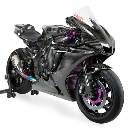 Hotbodies Racing Carbon Fiber 400g Race Bodywork Yamaha YZF-R1/M 2021-2024 - Adventure Parts