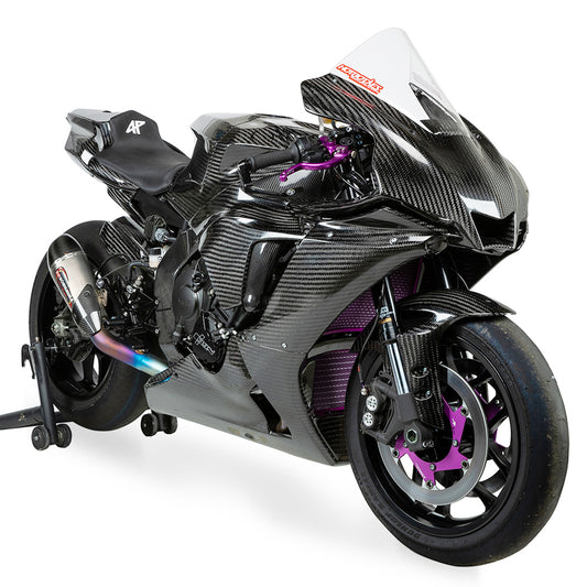 Hotbodies Racing Carbon Fiber 400g Race Bodywork Yamaha YZF-R1/M 2021-2024 - Adventure Parts
