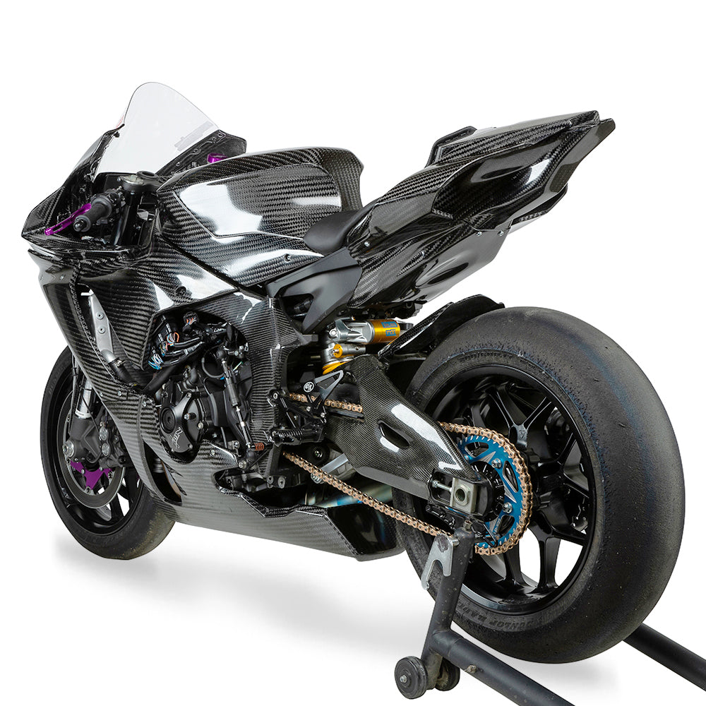 Hotbodies Racing Carbon Fiber 400g Race Bodywork Yamaha YZF-R1/M 2021-2024 - Adventure Parts