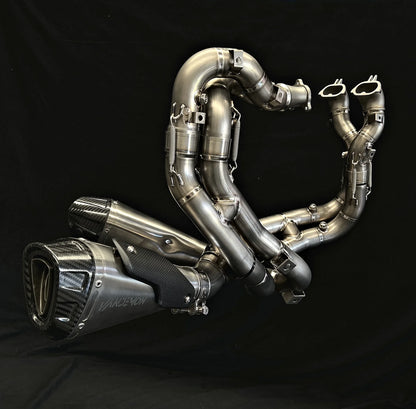 Vandemon Full Titanium Exhaust System Ducati V4 Panigale & Streetfighter 2018-2022