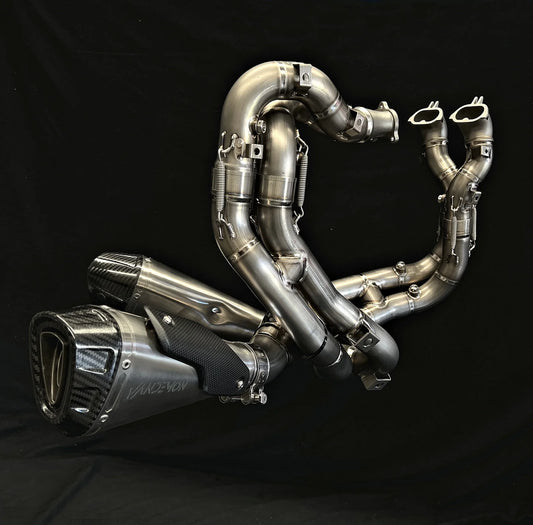 Vandemon Full Titanium Exhaust System Ducati V4 Panigale & Streetfighter 2018-2022