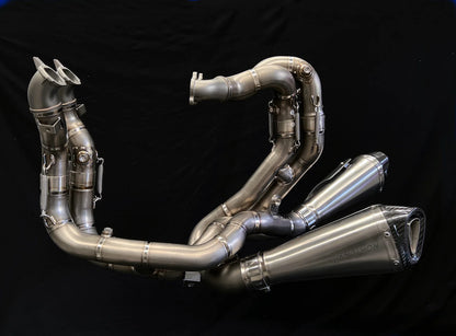 Vandemon Full Titanium Exhaust System Ducati V4 Panigale & Streetfighter 2018-2022