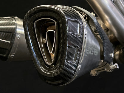 Vandemon Full Titanium Exhaust System Ducati V4 Panigale & Streetfighter 2018-2022