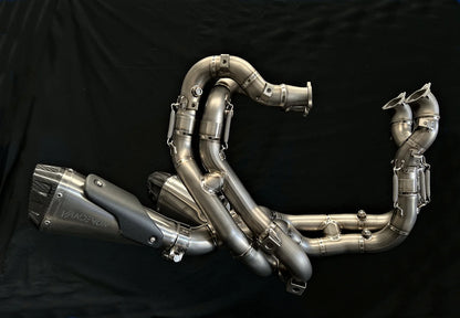 Vandemon Full Titanium Exhaust System Ducati V4 Panigale & Streetfighter 2018-2022