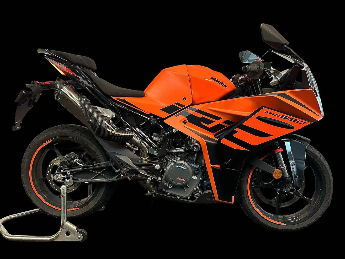 Vandemon Titanium Exhaust System KTM RC 390 & 390 DUKE Gen 2 2022-2025
