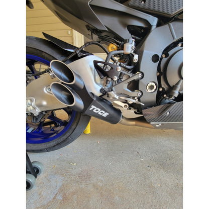 Toce Razor Tip Decat Exhaust - Yamaha R1 2015-2025