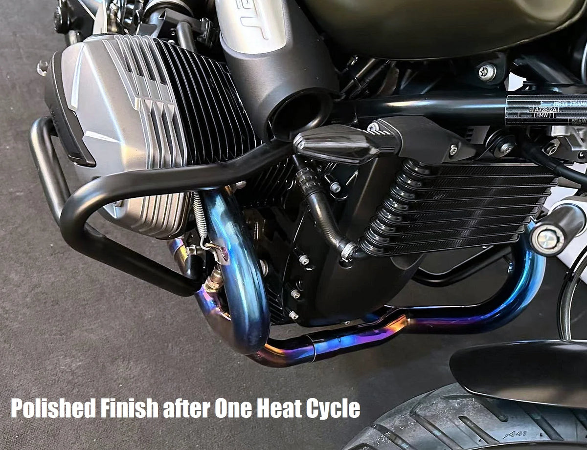 Vandemon Titanium Polished Headers Cat Delete MW R NINET 2014-2023