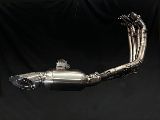 Vandemon Titanium Low Mount Exhaust System Honda CB650F 2014-2018