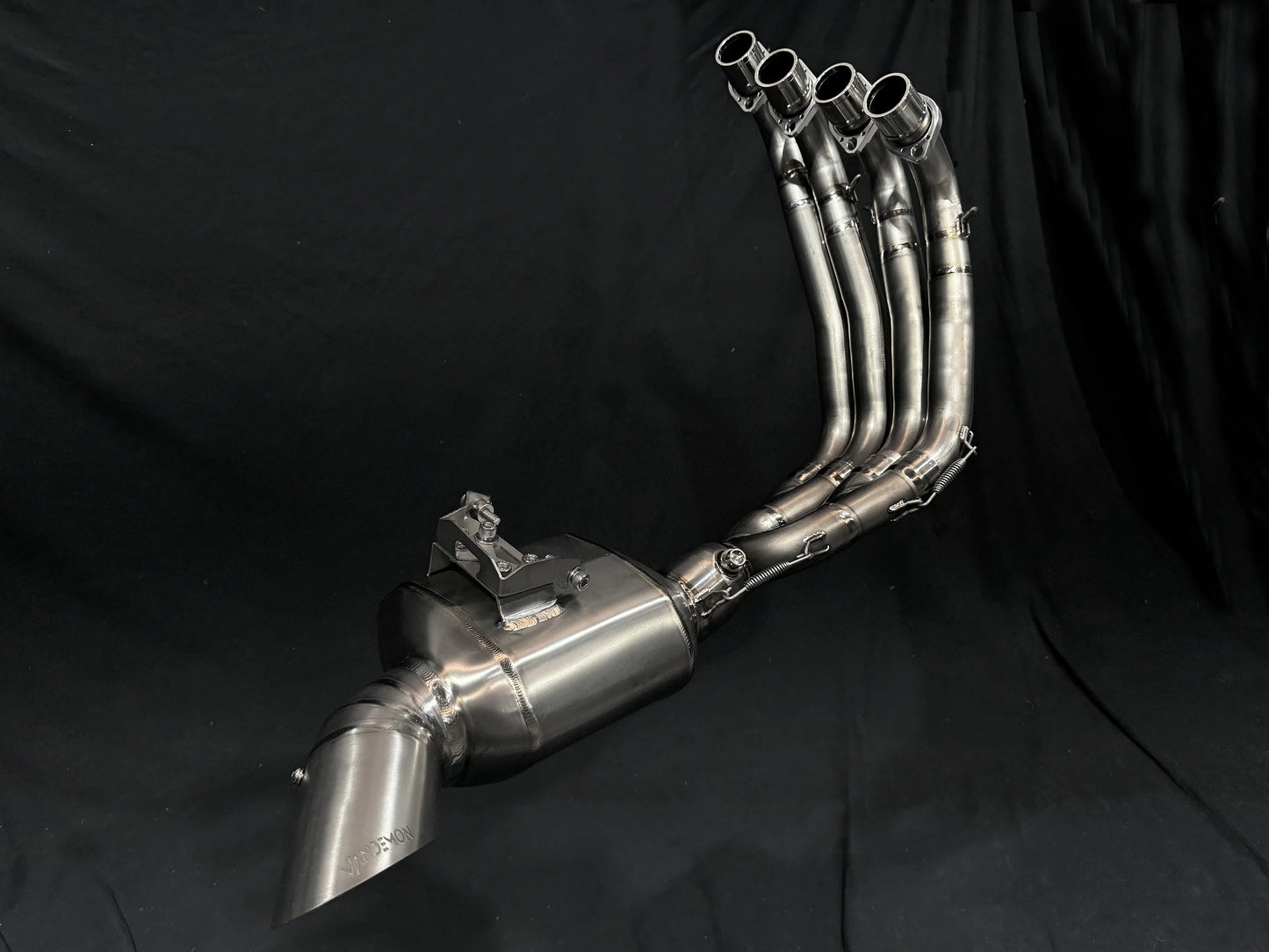 Vandemon Titanium Low Mount Exhaust System Honda CB650F 2014-2018