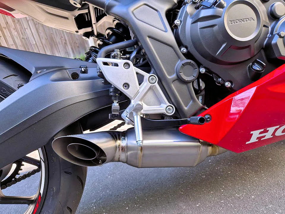 Vandemon Titanium Low Mount Exhaust System Honda CB650F 2014-2018